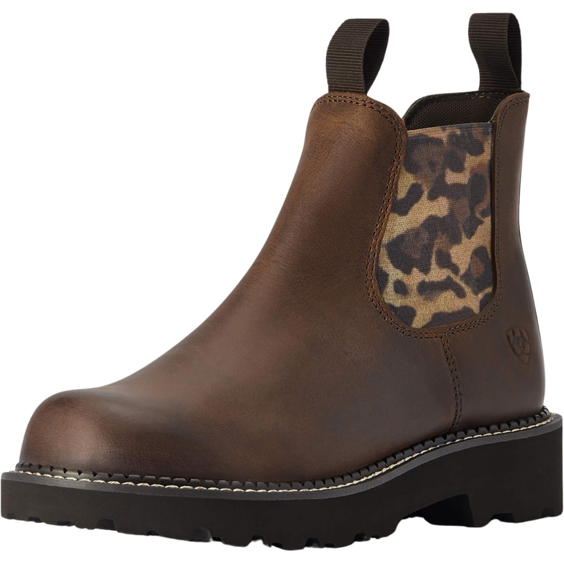 Ariat Femmes Fatbaby Twin Gore Bottes Western 195696353063 - Distressed Tan